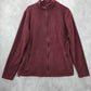 Redtag  Red Zip Fleece Coat Jacket Mens Long Sleeve Large