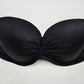 Victoria's Secret Black Padded Strapless Bikini S Top Swimwear Small