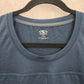 Athletic Works Blue Sleeveless Muscle Athletic Activewear Tank Top Medium