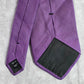 Jos. A. Bank Purple Black Solid 100% Silk Italy Men's Neck Tie