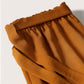 Mango MNG Belt Culottes Trousers Yellow Ochre NWT Plus 2XL