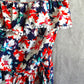 Toxik3 Floral Romper Jumpsuit Pull On M Short Sleeveless Ruffle Medium