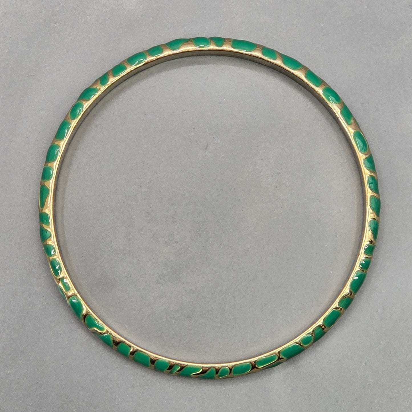 Zara Green Gold Geometric Solid Metal Bracelet Fashion Boho Jewelry NWOT JB4-7