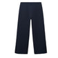 Mango Navy Straight Trousers with Opening Junior Teen Youth Medium Pants M NWT