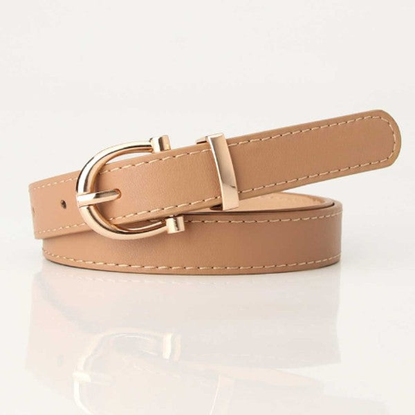 Tally Vegan Leather Belt