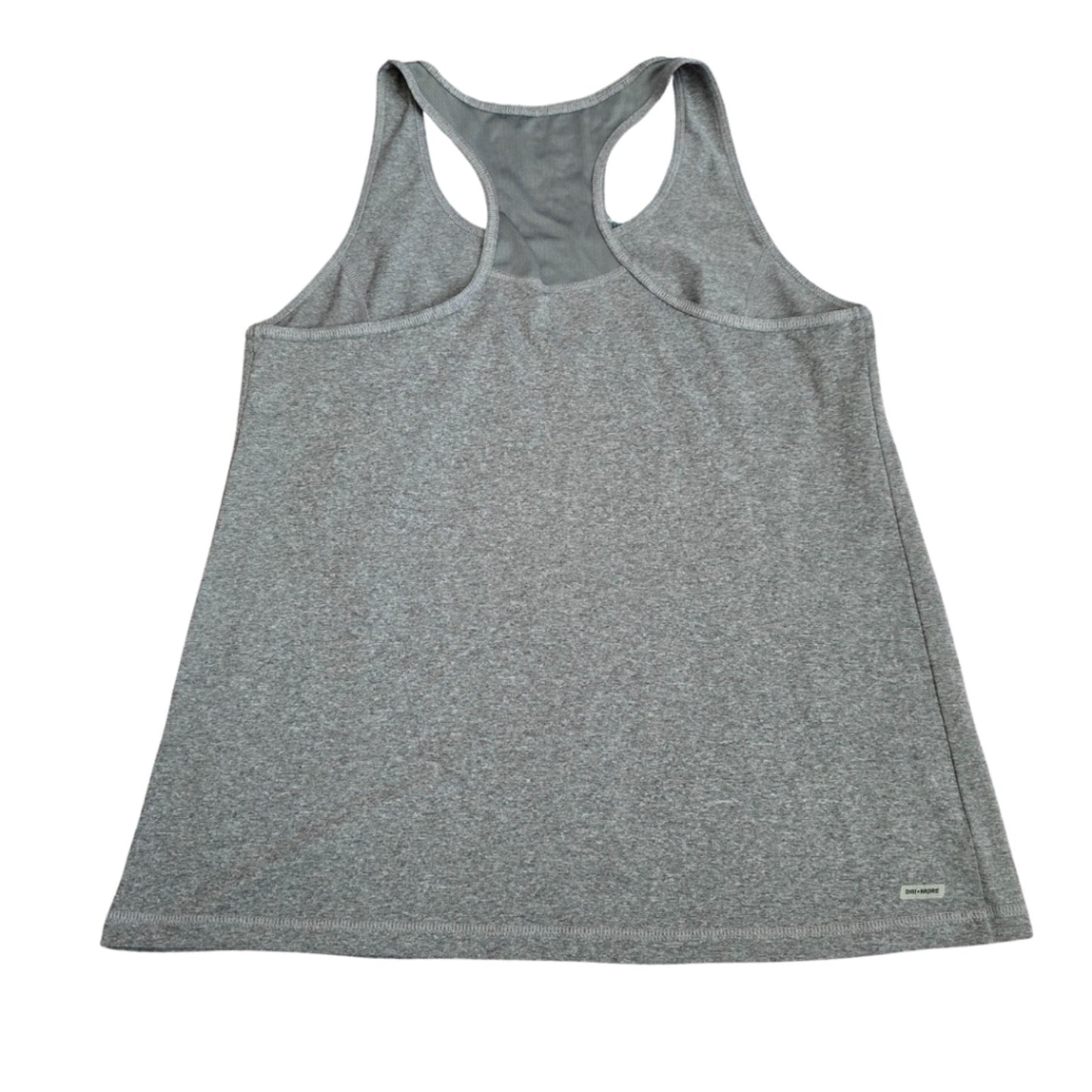 Danskin Now Gray Racerback Sleeveless Tank Top Large