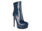 Orion High Heeled Croc Ankle Boot