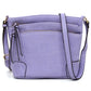 Fashion Multi Zip Pocket Crossbody Bag