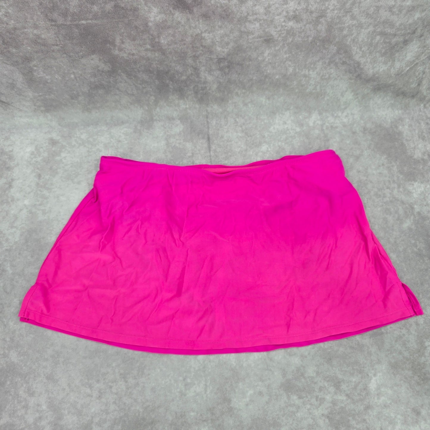 Time and Tru Pink Skort Medium  8-10 Bikini Bottom Swimwear