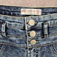 No Boundaries Blue Button Jeans Pants Size 9