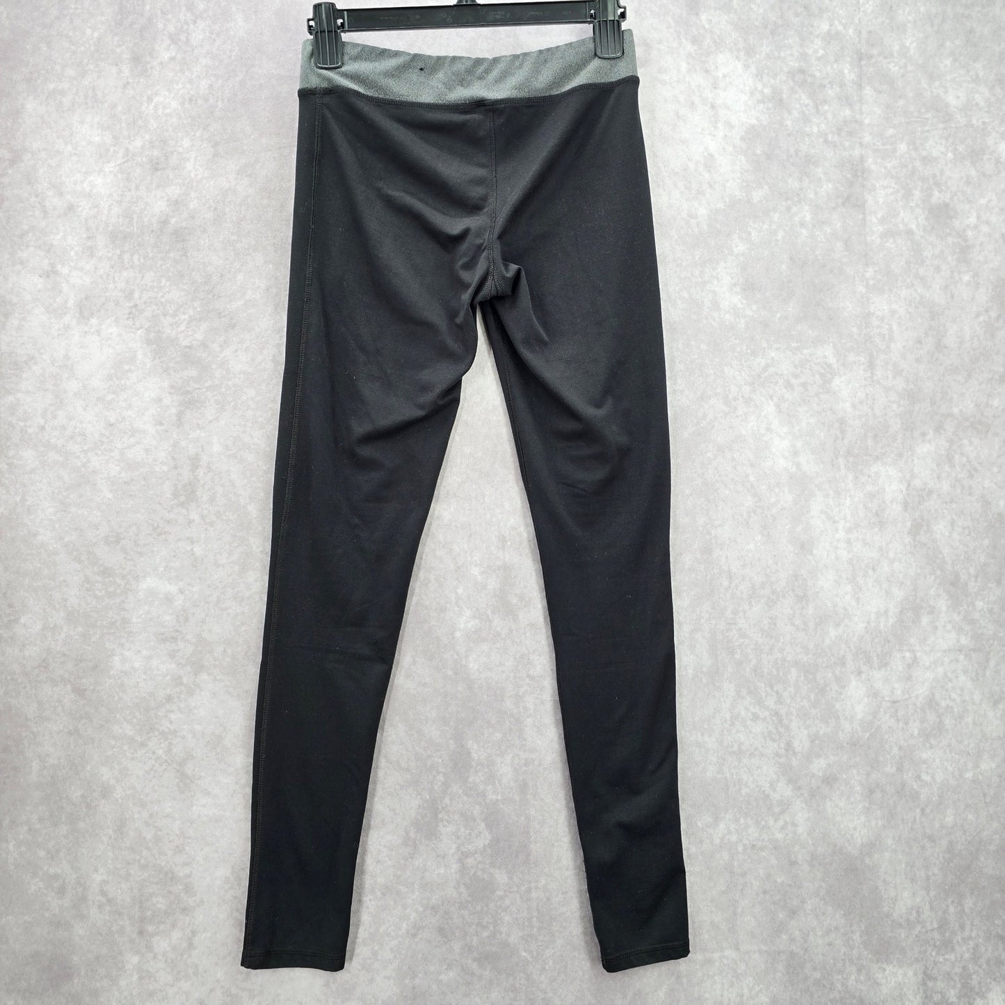 Champion Black Gray Long Active Legging Pants Bottoms Small