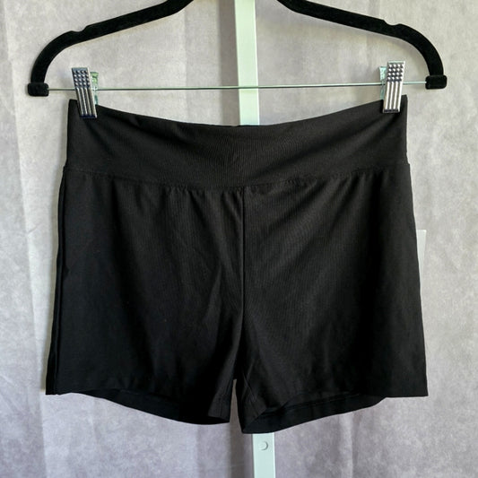 No Boundaries Black Pull On Stretch Yoga Athletic Running Shorts Large 11-13 NWT