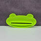 Toothpaste Tube Squeezer Rolling Holder Plastic Pack of 3 Cute Green Frogs #27