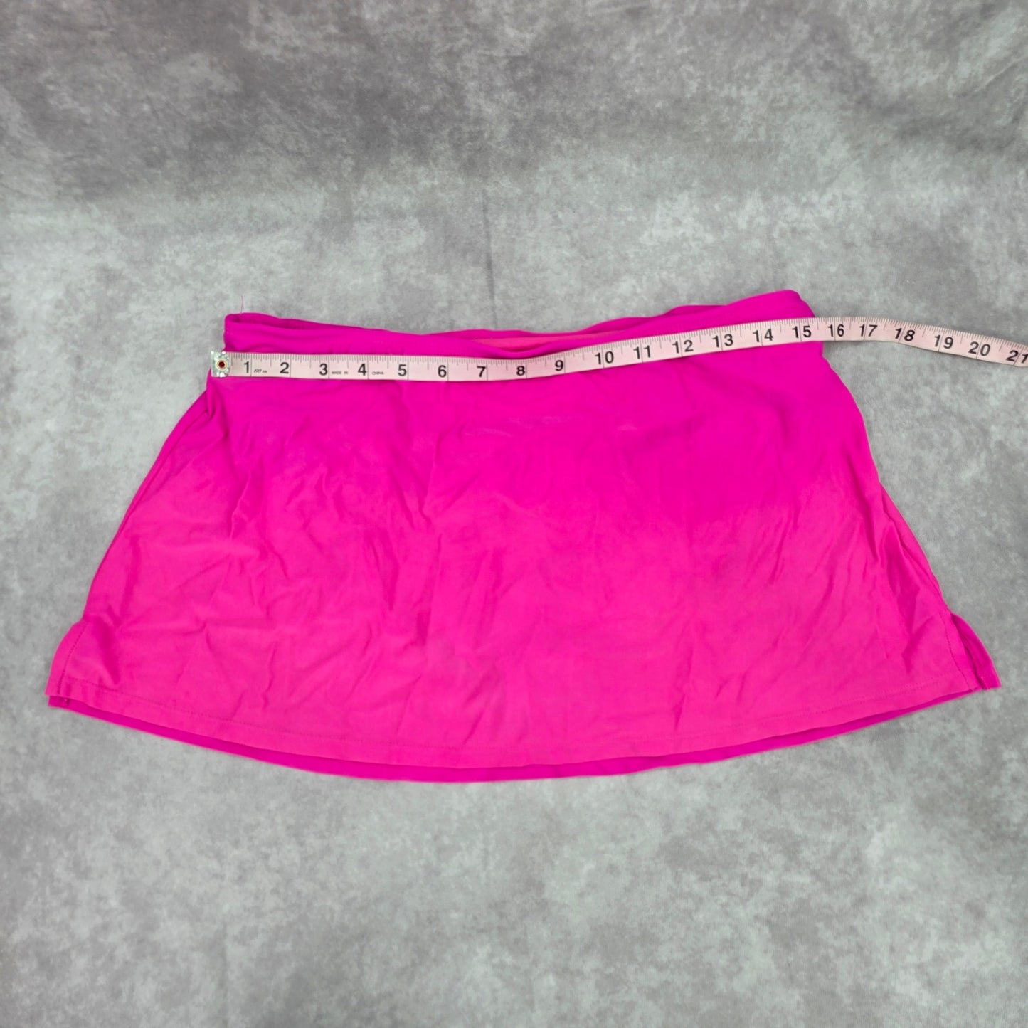 Time and Tru Pink Skort Medium  8-10 Bikini Bottom Swimwear