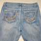 New Direction Weekend Blue Denim Jeans Shorts Bottoms Pants Plus Size 14