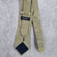 Nautica Yellow Gold Blue Foulard Geometric 100% Silk Men's Neck Tie NWT