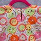 Pink Floral Fruit Print Summer Tunic Sleeveless Cotton Top Girls Toddler 5T