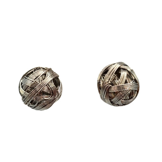 Zara Silver Spiral Stud Fashion Jewelry Earrings E20