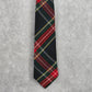 Flynn O'Hara Uniform Red Green Blue Plaid Tartan Adjustable Clip Youth Tie 14