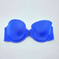 Victoria's Secret Blue Padded Strapless Bikini L Top Swimwear Large 32DD