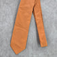 Boca Classics Orange Geometric Pattern Silk Men's Neck Tie NWOT