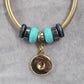 Zara Gold Charm Dangle Bead Bracelet Fashion Jewelry NWT JB2-43