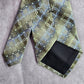 Stafford Green Gray Dot Floral Geometric Men's 100% Silk Neck Tie NWOT