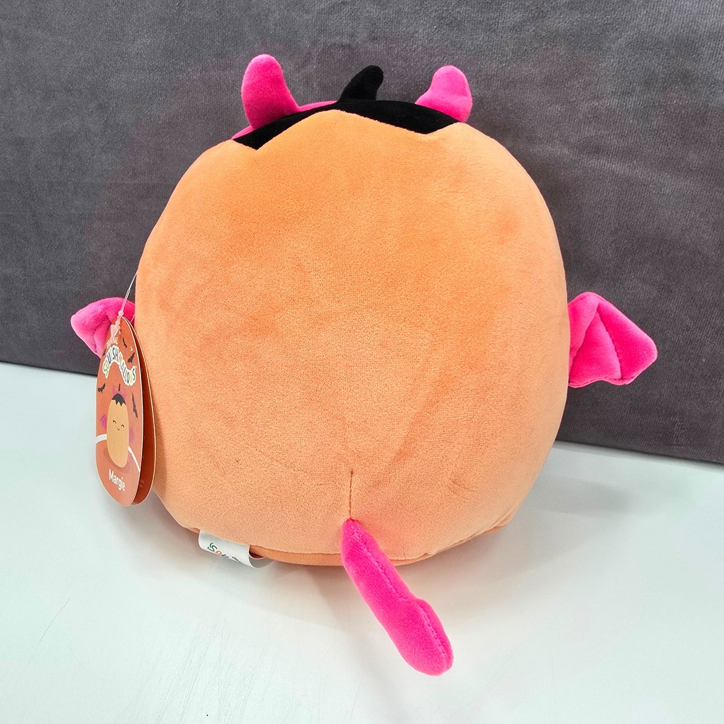 Squishmallows Margie Pumpkin Bat Devil Halloween Plush NWT #39