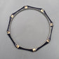 Zara Navy Blue Gold Solid Single Bracelet Costume Fashion Jewelry NWOT JB4-5