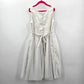 Bloome De Jeune Fille White Silver Party Easter Christmas Dress Girls Size 10