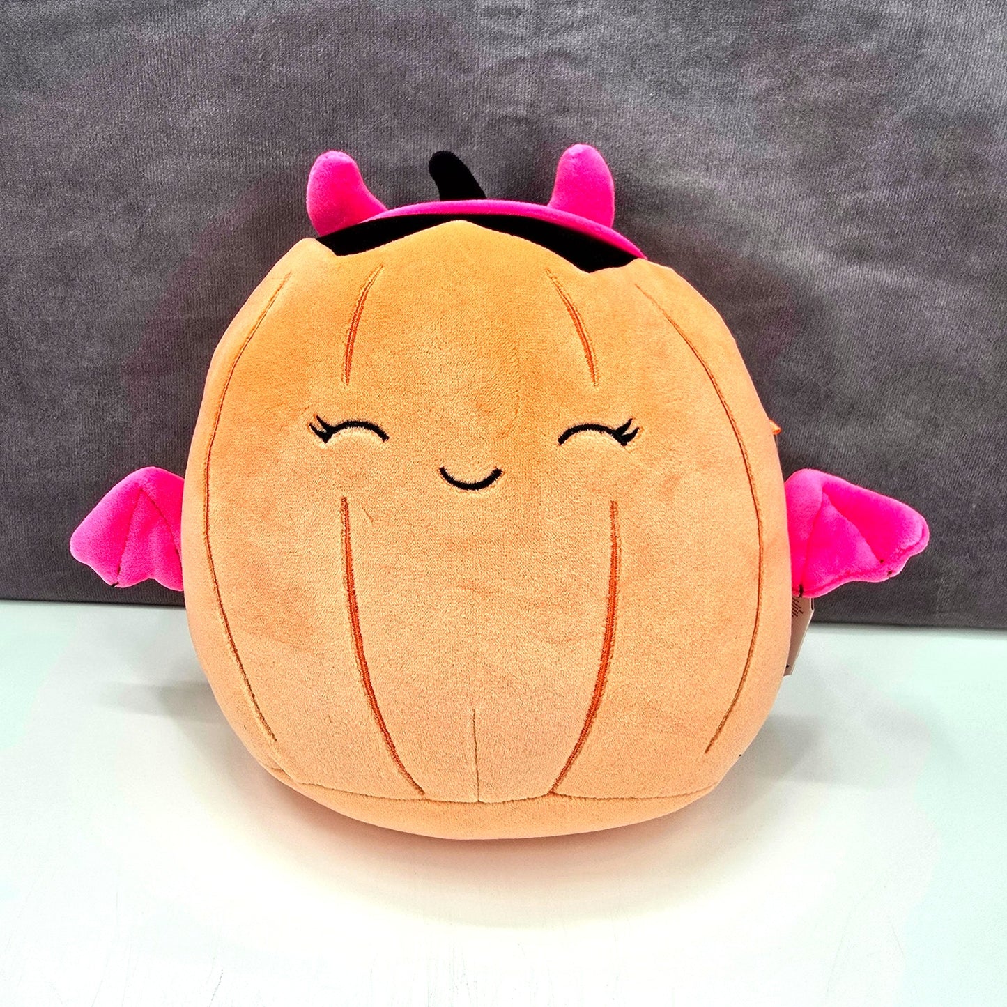 Squishmallows Margie Pumpkin Bat Devil Halloween Plush NWT #39