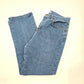 Lee Blue Relaxed Fit Denim Jeans Pants 8 Petite