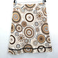 Cato Brown Floral Knee Length Bottom Skirt Plus 14