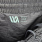 VRST Black Men's Activewear Running Jogger Solid Zipper Lined Shorts Small