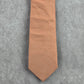 Van Heusen Orange Silver Geometric 100% Polyester Neck Tie NWOT