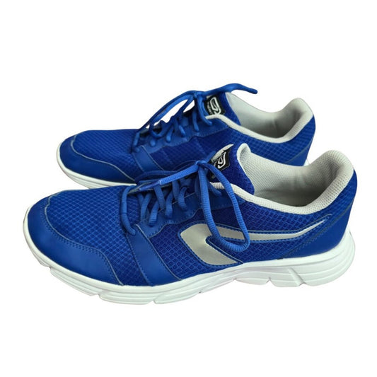 Kalenji White Blue Running Trainer Sneakers Men's Shoes 11.5