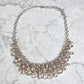 Zara Silver Chain Link Statement Necklace