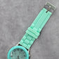 Darice Mint Green Fashion Silver Womens Flexible Watch Jewelry Accessories JB4-1