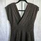 Banana Republic Brown Wool Silk Sleeveless Dress Size 4 Small