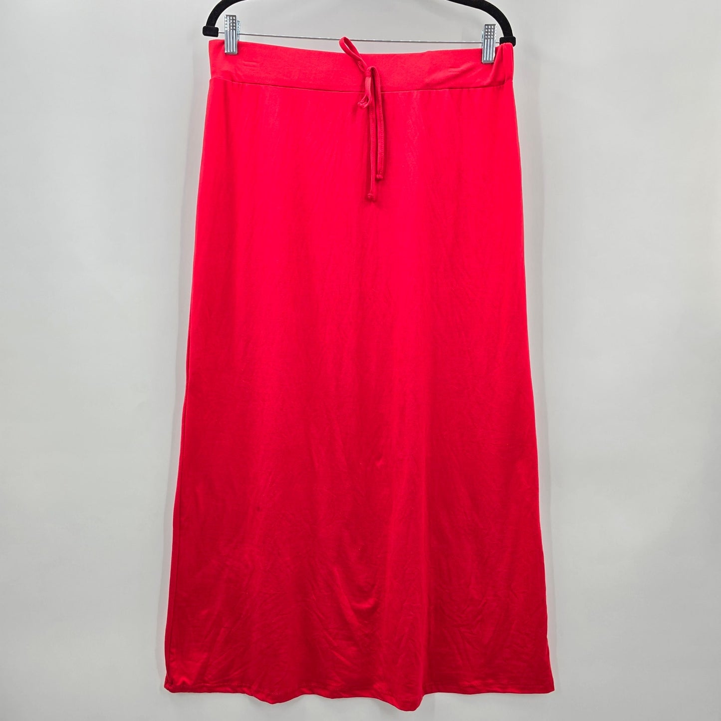 American City Wear Red Long Maxi Pull On Skirt XL