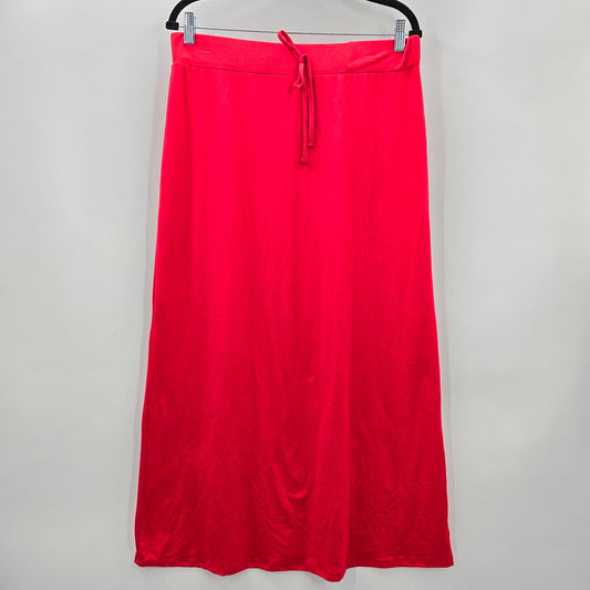 American City Wear Red Long Maxi Pull On Skirt XL