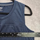 Athletic Works Blue Sleeveless Muscle Athletic Activewear Tank Top Medium