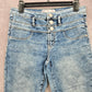 No Boundaries Blue Button Jeans Pants Size 9