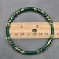 Zara Green Gold Solid Single Metal Bracelet Fashion Costume Jewelry NWOT JB4-9