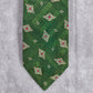 Polo by Ralph Lauren Green Red Geometric 100% Silk Men's Neck Tie NWOT