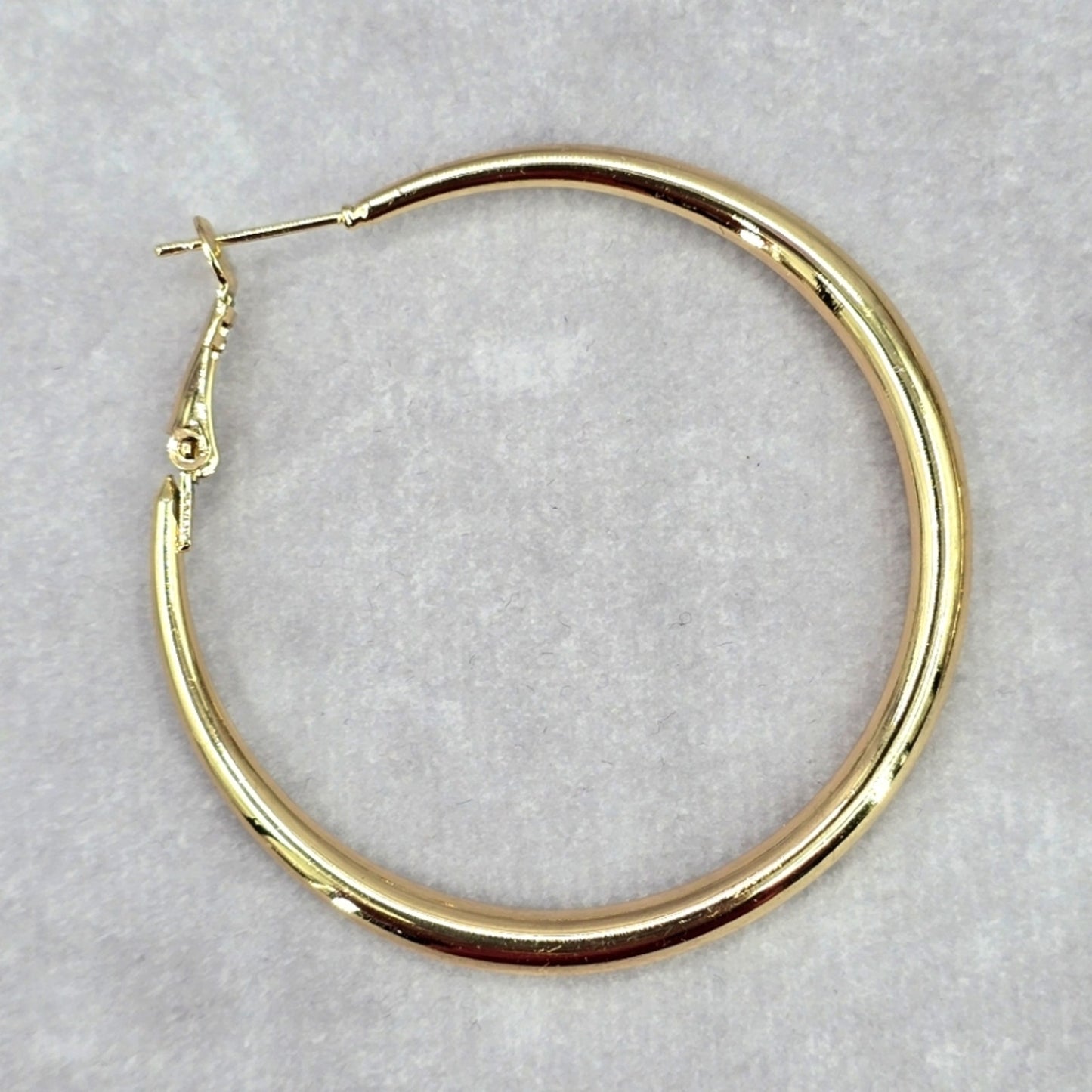 Zara Gold Large Thick Hoop Dangle Earrings Fashion Jewelry JB2-2