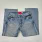 Guess Blue Denim Jeans Pants Bottom Men's Wide Bootcut 34x39