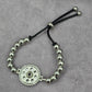 Zara Silver Bead Charm Adjustable Bracelets Fashion Jewelry NWT