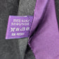 Zara Solid Black Purple Classic 100% Silk Made by Hand Men's Neck Tie NWOT