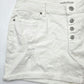 Maurices High Rise Button White Shorts Bottoms Pants Plus Size 18